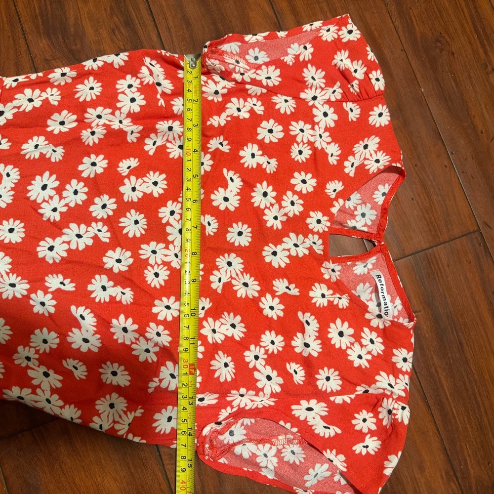 Reformation Scarlet Floral Midi Dress - Picture 7 of 9